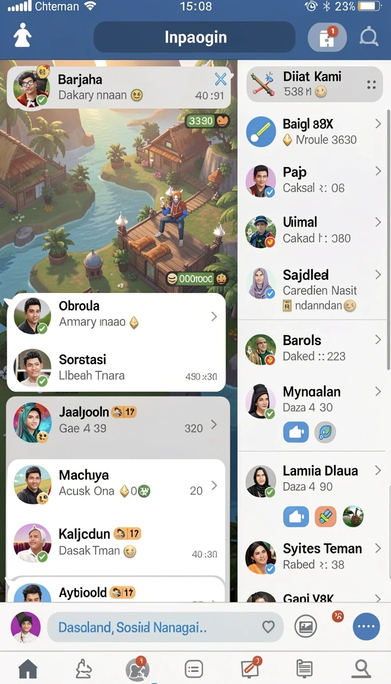 Beragam pilihan permainan menarik dalam aplikasi Aplikasi kakwin Paling Baru untuk Android.