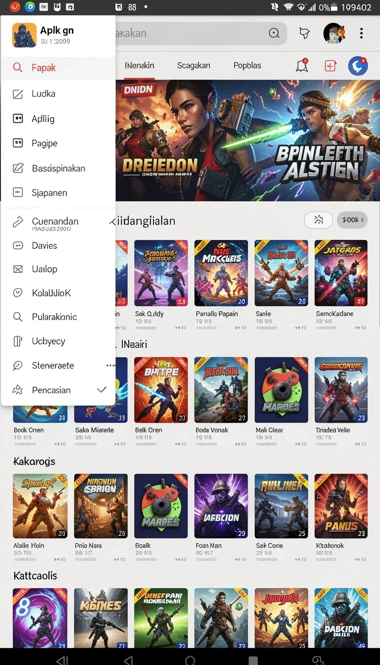 Beragam pilihan permainan menarik dalam aplikasi Aplikasi spin88 Terpercaya untuk Android.