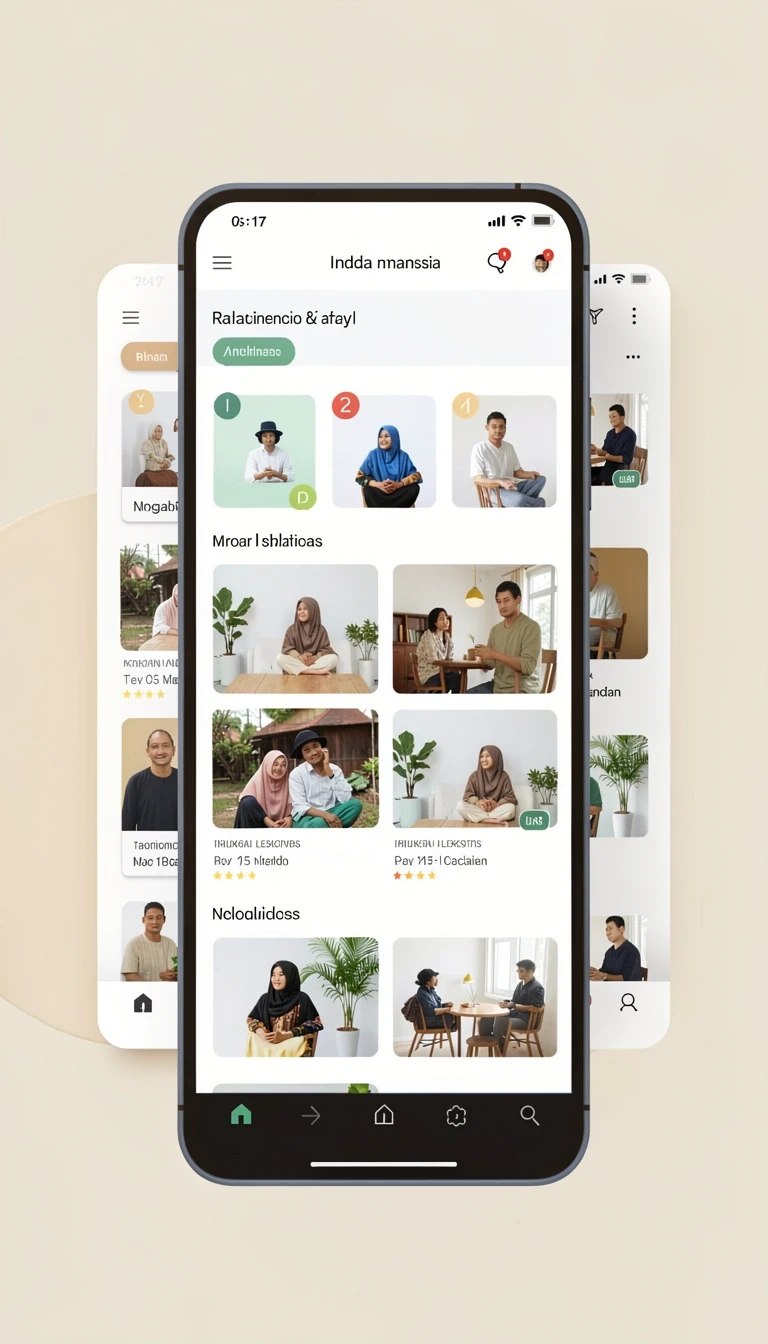 Beragam pilihan permainan menarik dalam aplikasi 71h APK Versi Terbaru untuk Android 2026.