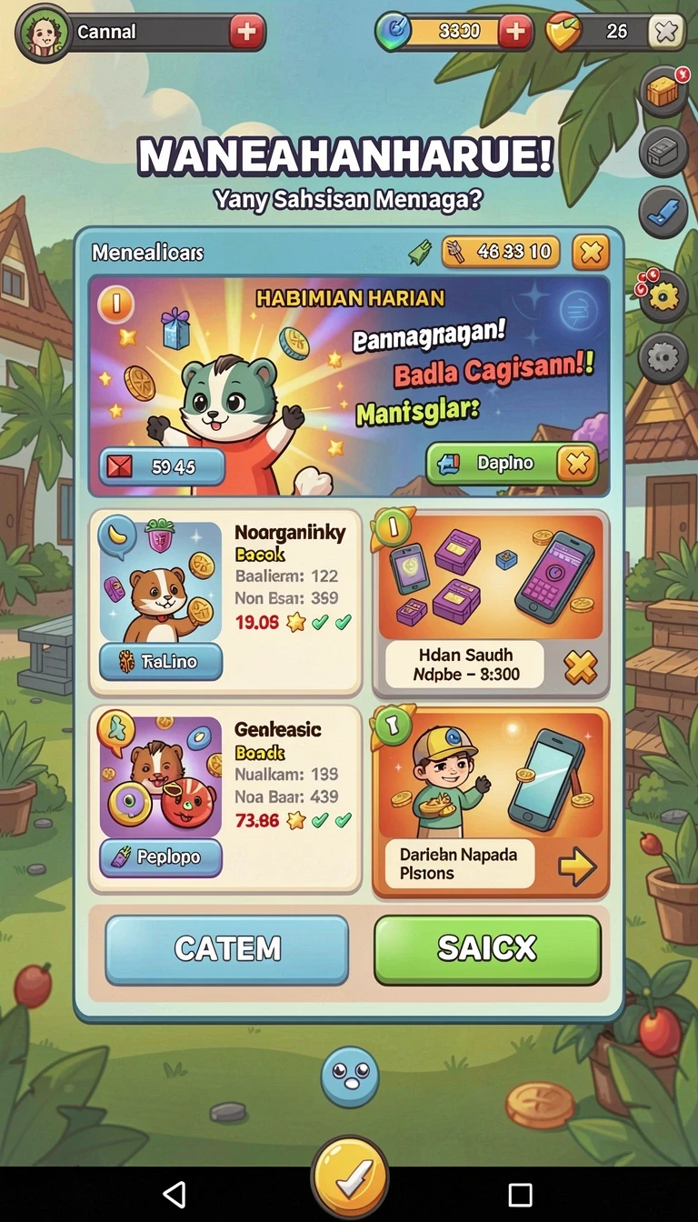 Beragam pilihan permainan menarik dalam aplikasi Aplikasi modal777 Resmi dan Terpercaya di Android.