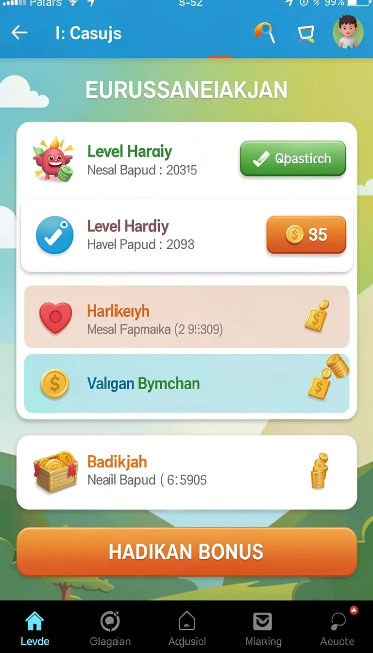 Beragam pilihan permainan menarik dalam aplikasi Download nk666 APK untuk Android.