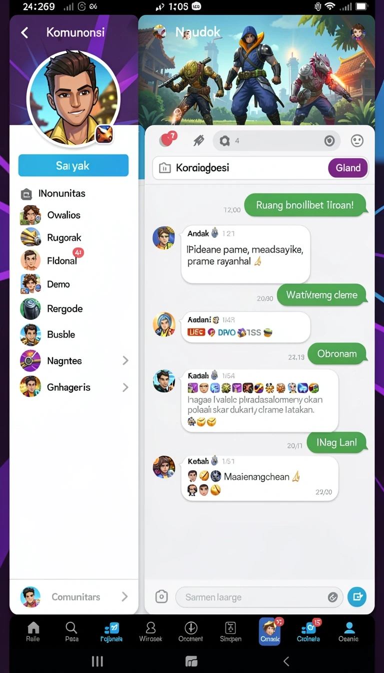 Beragam pilihan permainan menarik dalam aplikasi Panduan Instalasi Aplikasi idrtoto di Android.